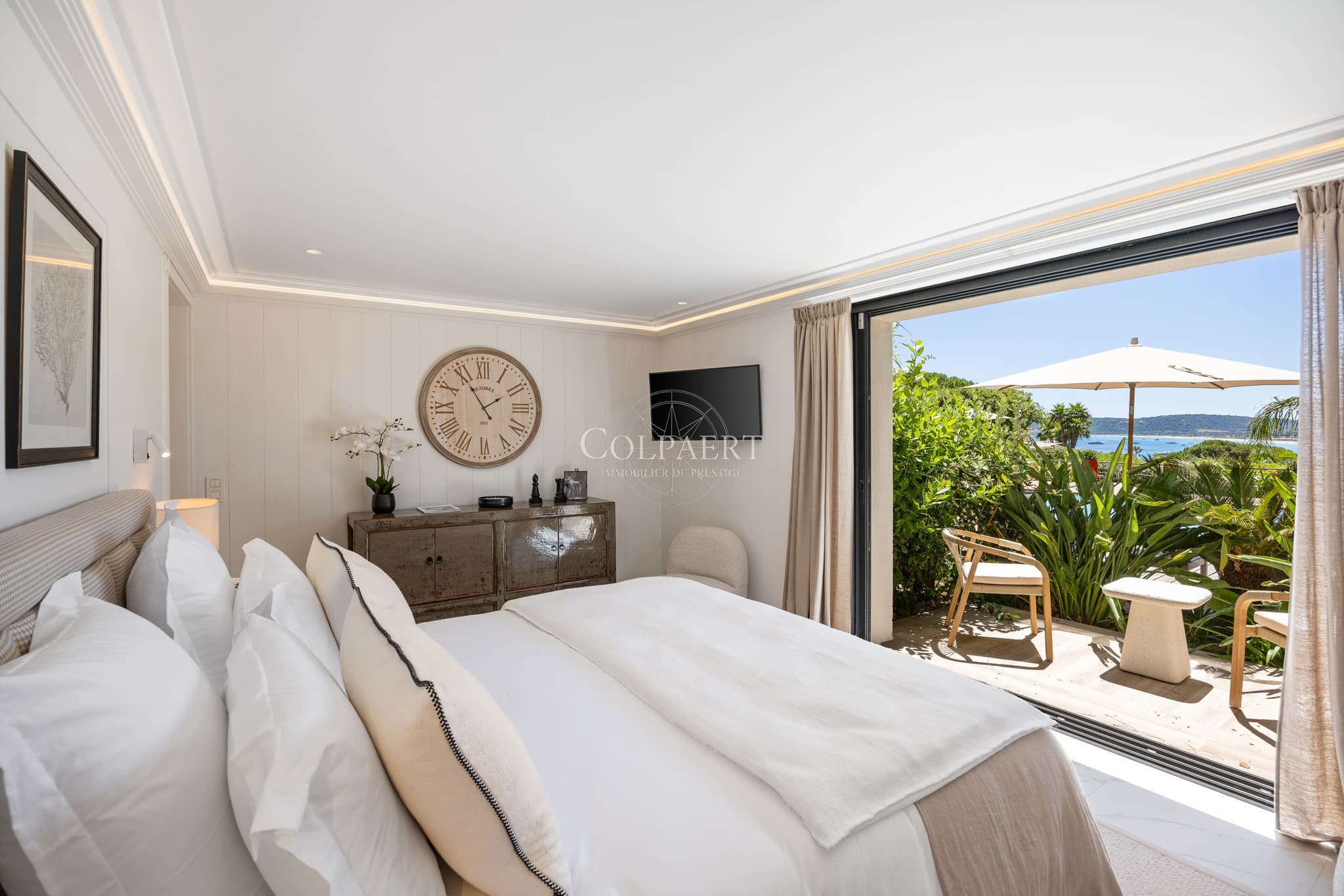Suite raffinée avec salle de bains privative au sein d'une propriété de prestige à Ramatuelle